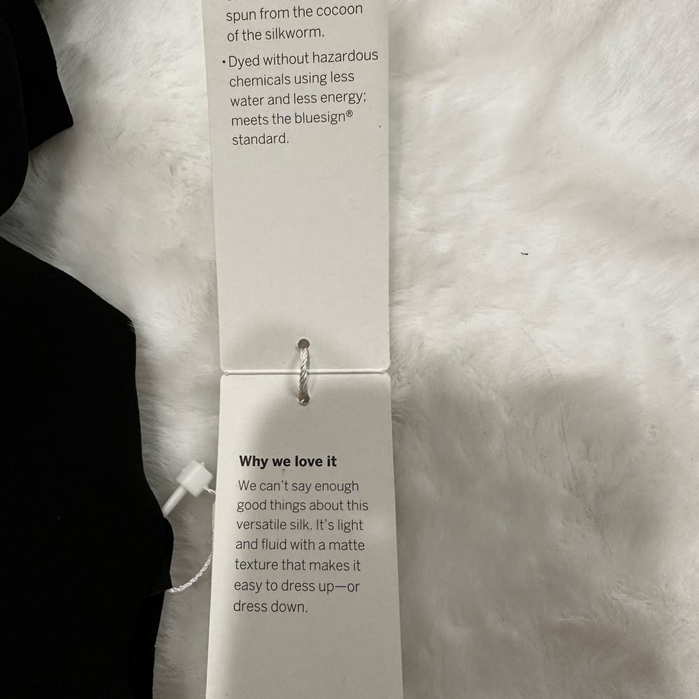Eileen Fisher Silk Georgette Crepe cardigan - Picture 6 of 6